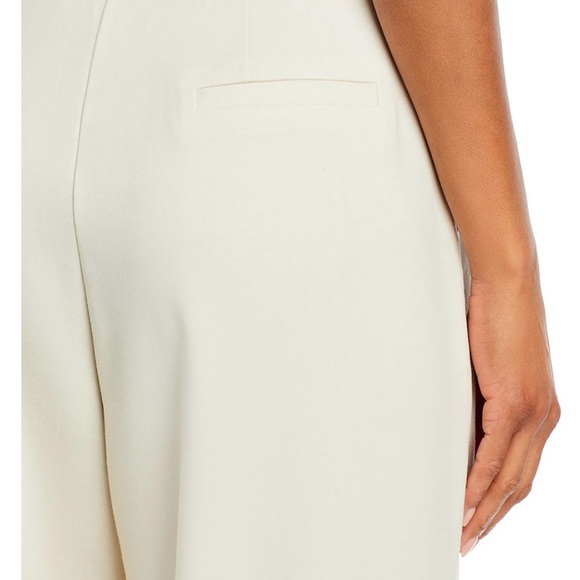 Wayf Cream High Waist wide Leg Women's Trousers NWT - Picture 5 of 16